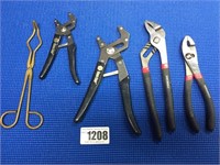 Box of Assorted Pliers