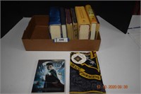 Harry Potter Books, DVD, & Bandana