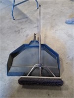 broom and large dust pan