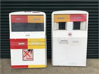 Pair of Original Caltex Double Salesmaker Panels