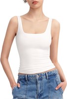 Women's Square Neck Tank Top X-Small