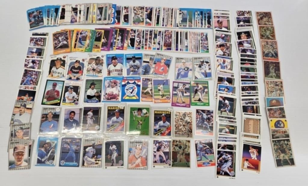 1980'S BASEBALL CARDS - FLEER, SCORE, UPPER DECK