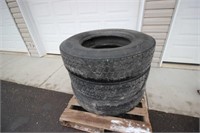 (3) Big-Rig Tires
