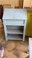 Blue Shelf with cabinet