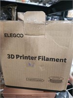 ELEGOO PLA+ Filament 1.75mm Grey 2KG, PLA Plus 3D