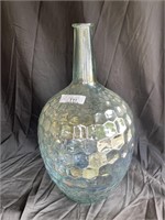 Mercury glass style home accent vase 19 tall