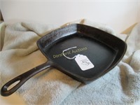 CAST IRON SQUARE SKILLET PAN - MADE IN U