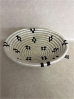 New with tags Amsha woven bowl