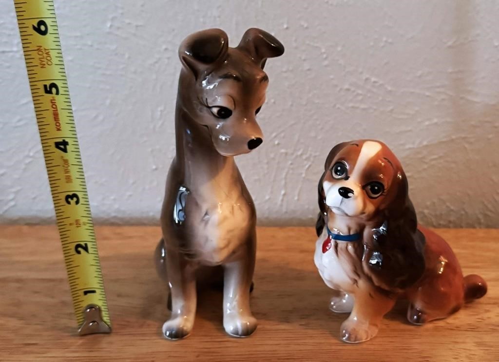 Disney Lady and the Tramp Figurines