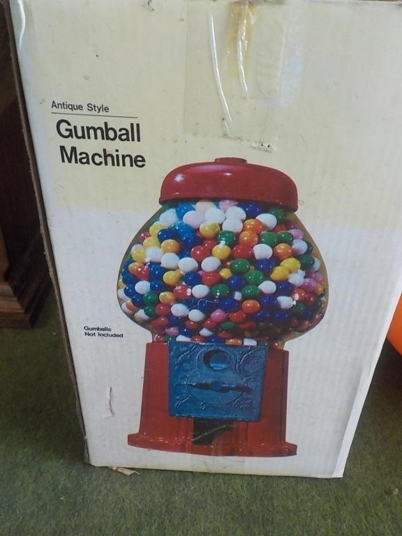 Antique style repro gumball machine