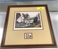 SIGNED AND NUMBERED NC DUCK STAMP PRINT
