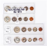 Coin 4 Brilliant Uncirculated Year Sets