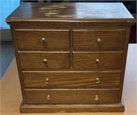 14 inch Wooden jewelry cabinet