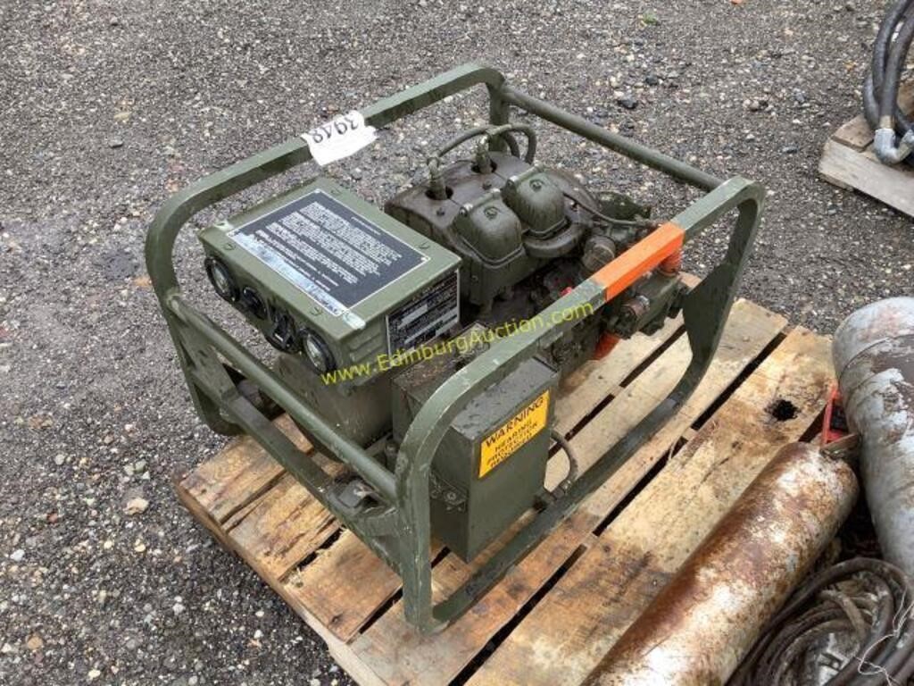 d1 military grade generator condition unknown