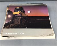 Tractor calendars - mostly caterpillar