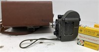 Vintage Revere 8mm Movie Camera with Case,