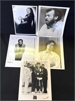 Group of 5 autographed photos