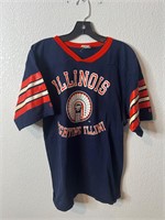 Vintage Bike U of Illinois Fighting Illini Shirt