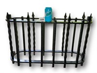 Wrought Iron Oval Barrier