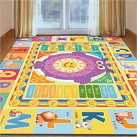 ABC Kids Rug  Learning Playmat 59X39.4 IN
