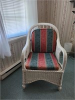 Wicker Chair. Vintage.