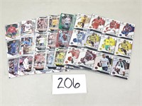 ~124 Soccer Trading Cards