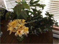 artificial plants fake daffodil flowers