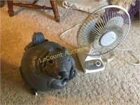12" fan and fat squirrel figure