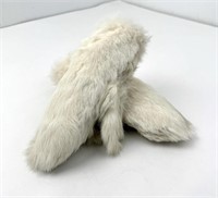 John Wanamaker Rabbit Fur Mittens