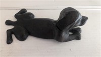 Cast Iron Dog Door Stop / Paperweight