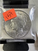 1924 PEACE SILVER DOLLAR HIGH GRADE