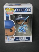 Usher signed Funko Pop COA