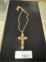 Vintage cross necklace Vintage Avon