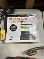 SYLVANIA PORTABLE DVD PLAYER IN BOX