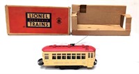 Postwar Lionel O Gauge 60 Trolley in original box