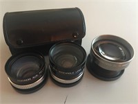 Lot of Camera Wide Angle & Telephoto Lenses