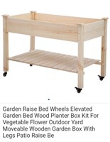 Garden bed wood Planter