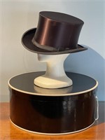 Small Black Top Hat
