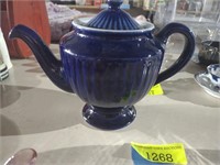 Vintage Hall Cobalt Blue Teapot