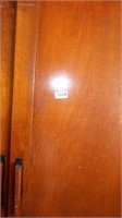 Wooden double door cabinet