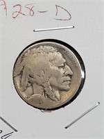 1928-D Buffalo Nickel