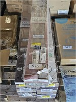 9- boxes assorted hardwood flooring asst color