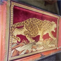 48" x 78" Leopard Tapestry-Made in Italy