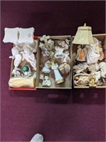 Large Lot - Angels, Angel Lamp, Etc