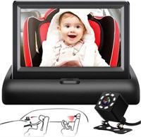 Baby Car Mirror  4 3   HD Night Vision Function