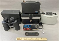 Polaroid Cameras; Binoculars