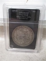1879-O Very Good Graded Morgan Silver Dollar -