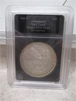 1880-O Very Good Graded Morgan Silver Dollar