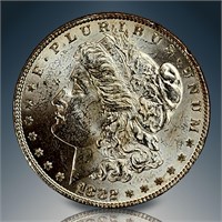 1882 Morgan Silver Dollar Ungraded Mostly Pristine