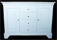 Wonderful Light Blue Wooden Cabinet